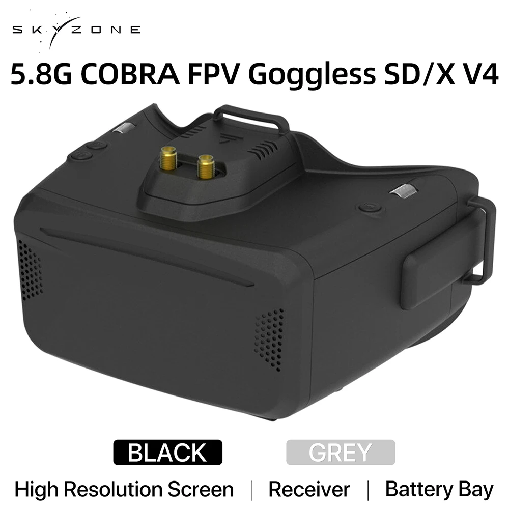 SKYZONE Cobra SD X V4 gafas de - Skyzone Cobra X V2 Fpv Goggles reseña y precio