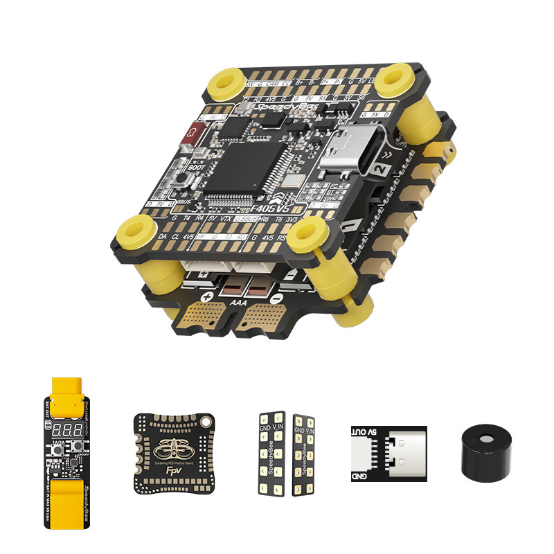 SpeedyBee F405 V5 OX32 55A 30x - Foxeer Reaper F4 128K 65A Esc reseña y precio