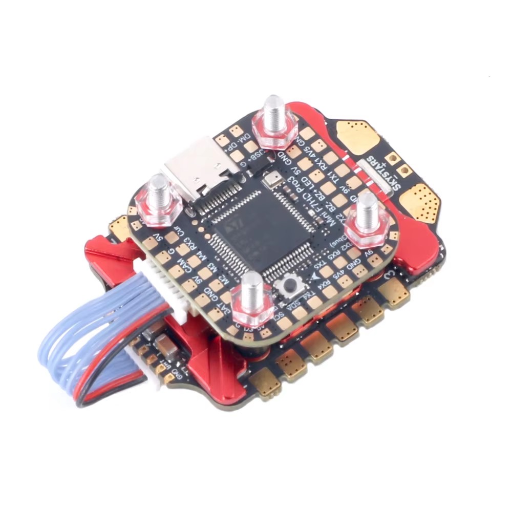 SKYSTARS-Dron de carreras F722 - Foxeer Reaper F4 128K 65A Esc reseña y precio