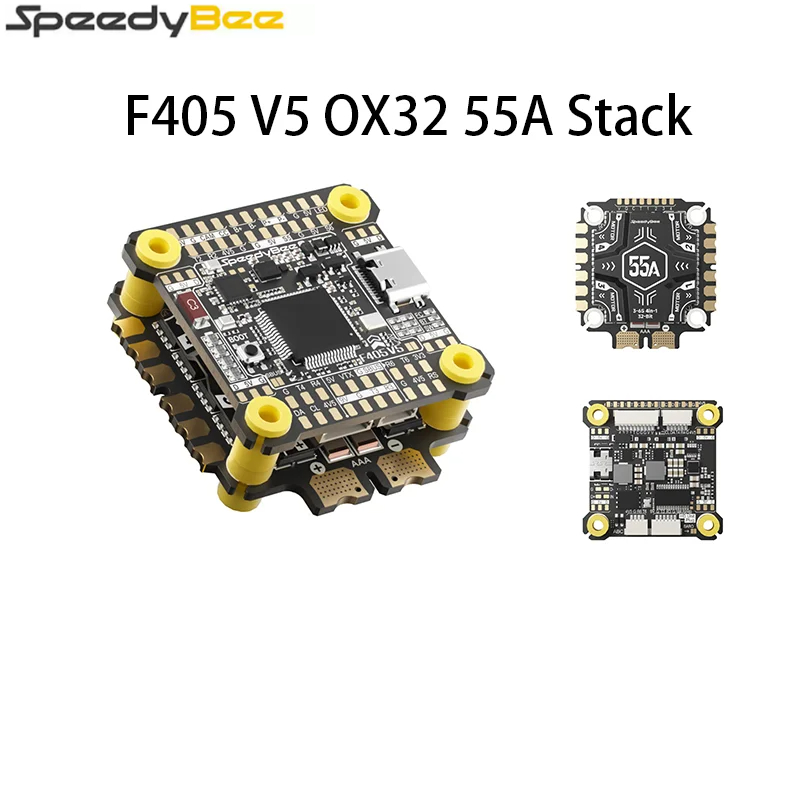SpeedyBee F405 V5 OX32 55A 30x - Foxeer Reaper F4 128K 65A Esc reseña y precio